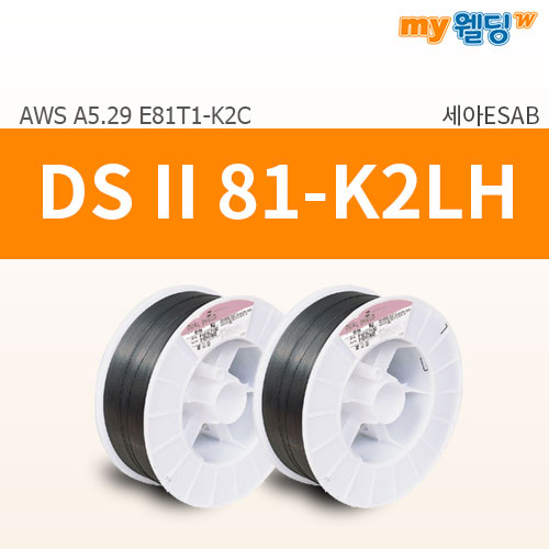 세아에삽 저온강용 플럭스코드와이어(FCW) DS Ⅱ81-K2LH (15kg),마이웰딩