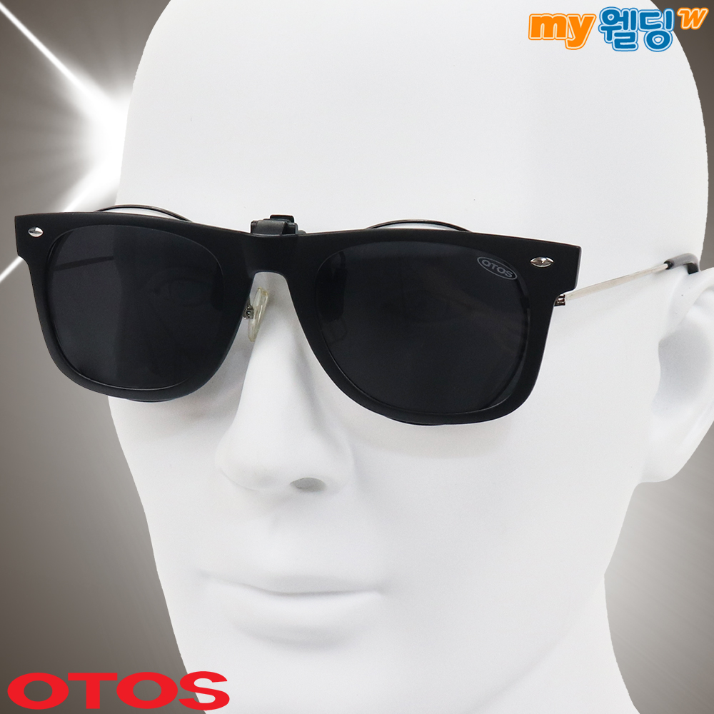 오토스 안경위보안경 안경보호안경 클립타입 작업용 차광 7I4XGP,마이웰딩