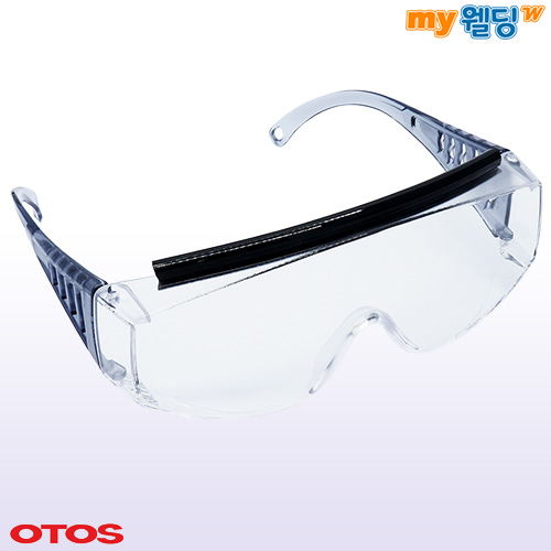 오토스 산업용 보호안경 무색보안경 B-622A (일안렌즈 안경겸착용),마이웰딩