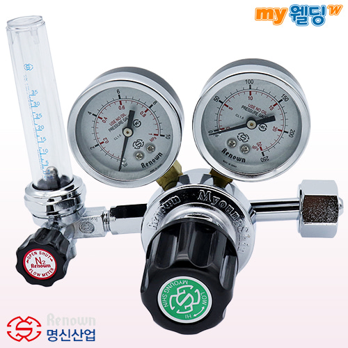 명신산업 국산 질소 레귤레이터 가스 압력 조절기 조정기 일반형 MSR-FN1 감압기,마이웰딩