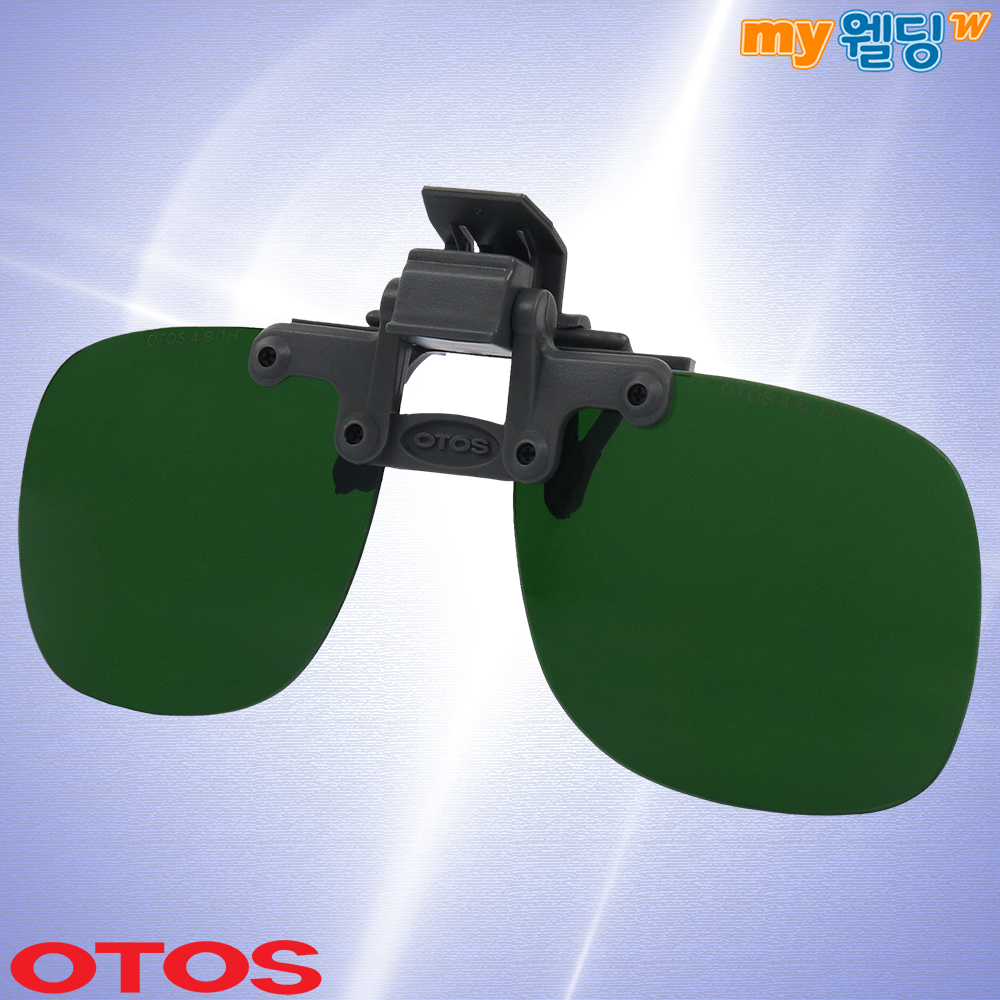 도수 겸착용 장착형 차광보안경 용접용 클립 안경 위에 겹쳐 쓰는 4D,마이웰딩