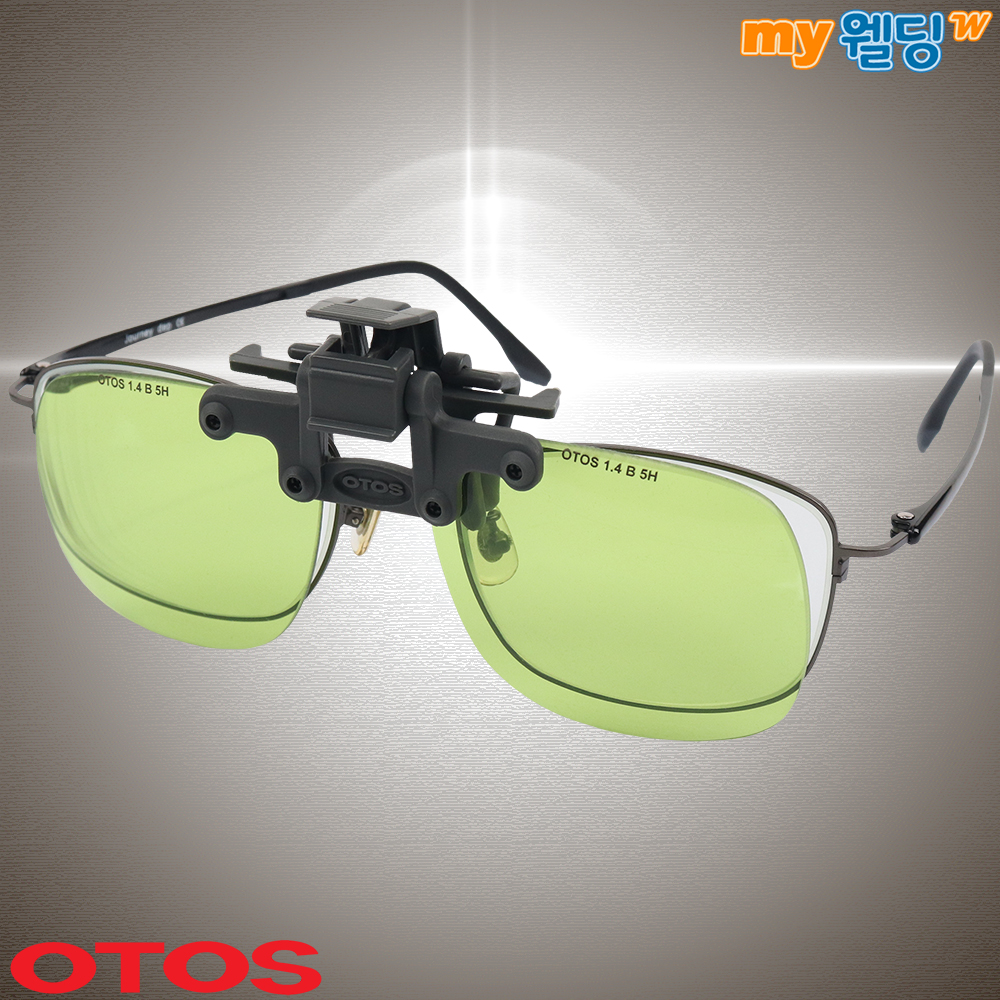 오토스 안경위 낚시 차광 선글라스 야구 라이딩 등산용 골프용 1.4D,마이웰딩